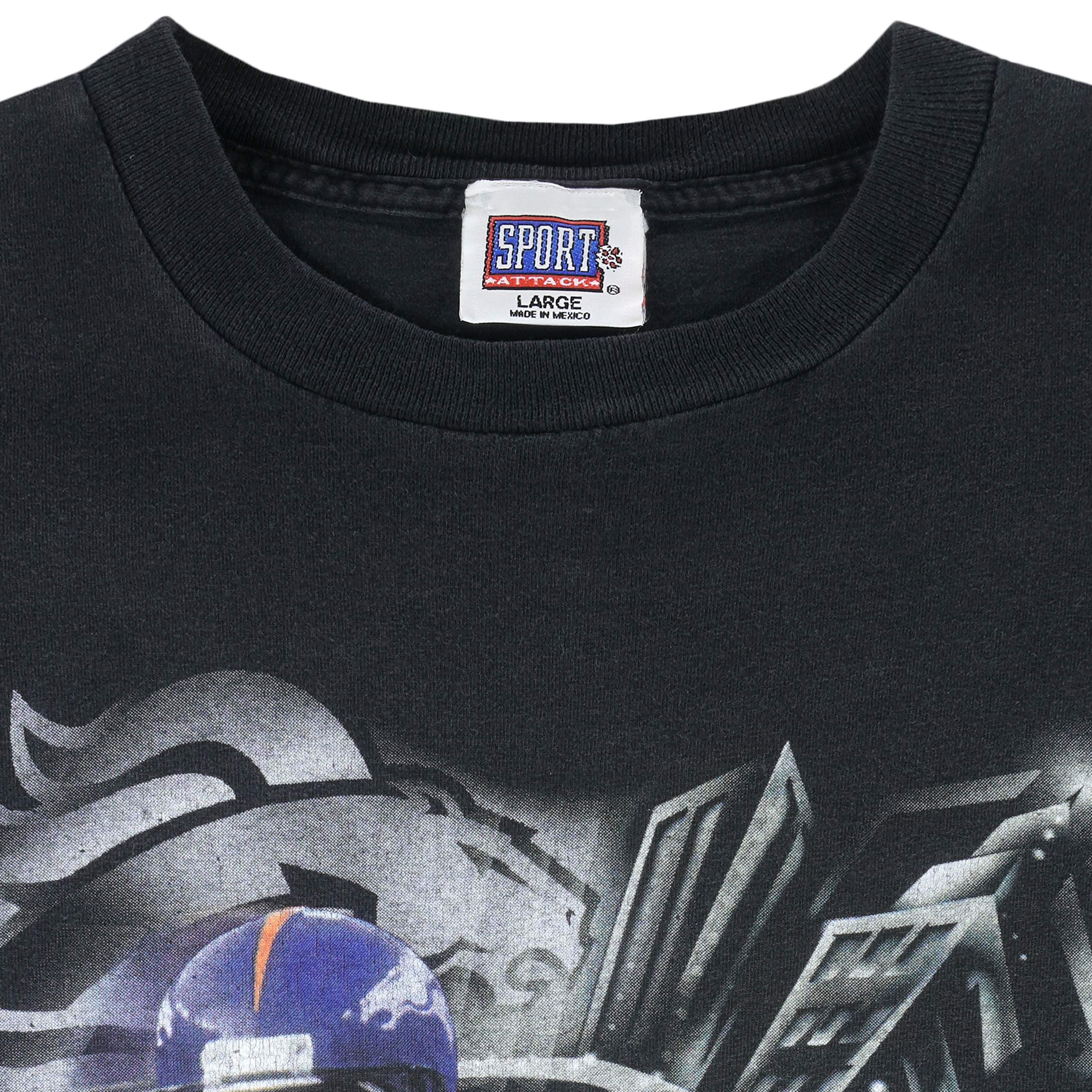 NFL - Denver Broncos Shannon Sharpe T-Shirt 1999 Large Vintage Retro Football