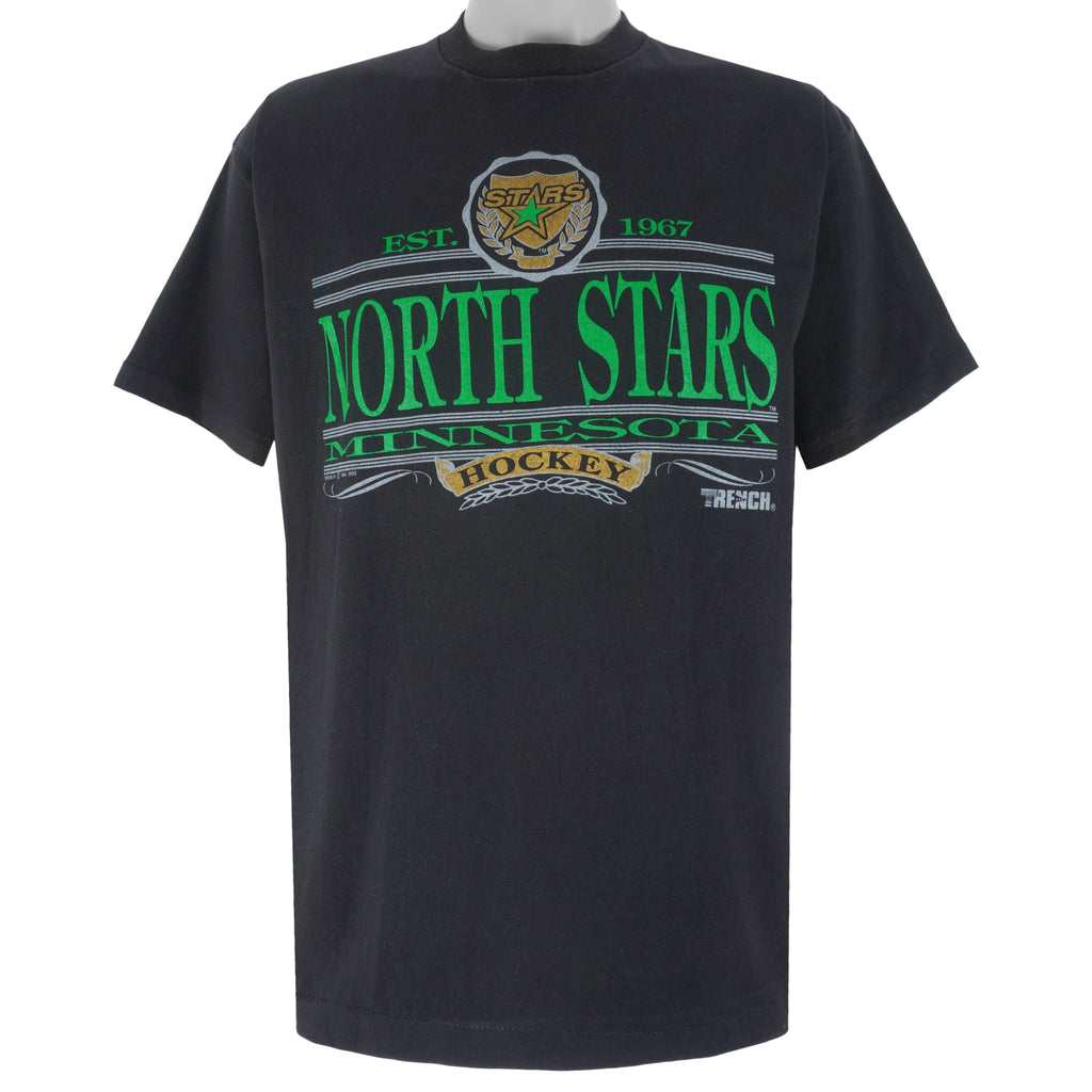 NHL (Trench) - Minnesota North Stars Deadstock T-Shirt 1990s X-Large Vintage Retro Hockey