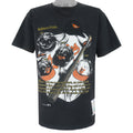 MLB (Nutmeg) - Baltimore Orioles Embroidered T-Shirt 1990s Large Vintage Retro Baseball
