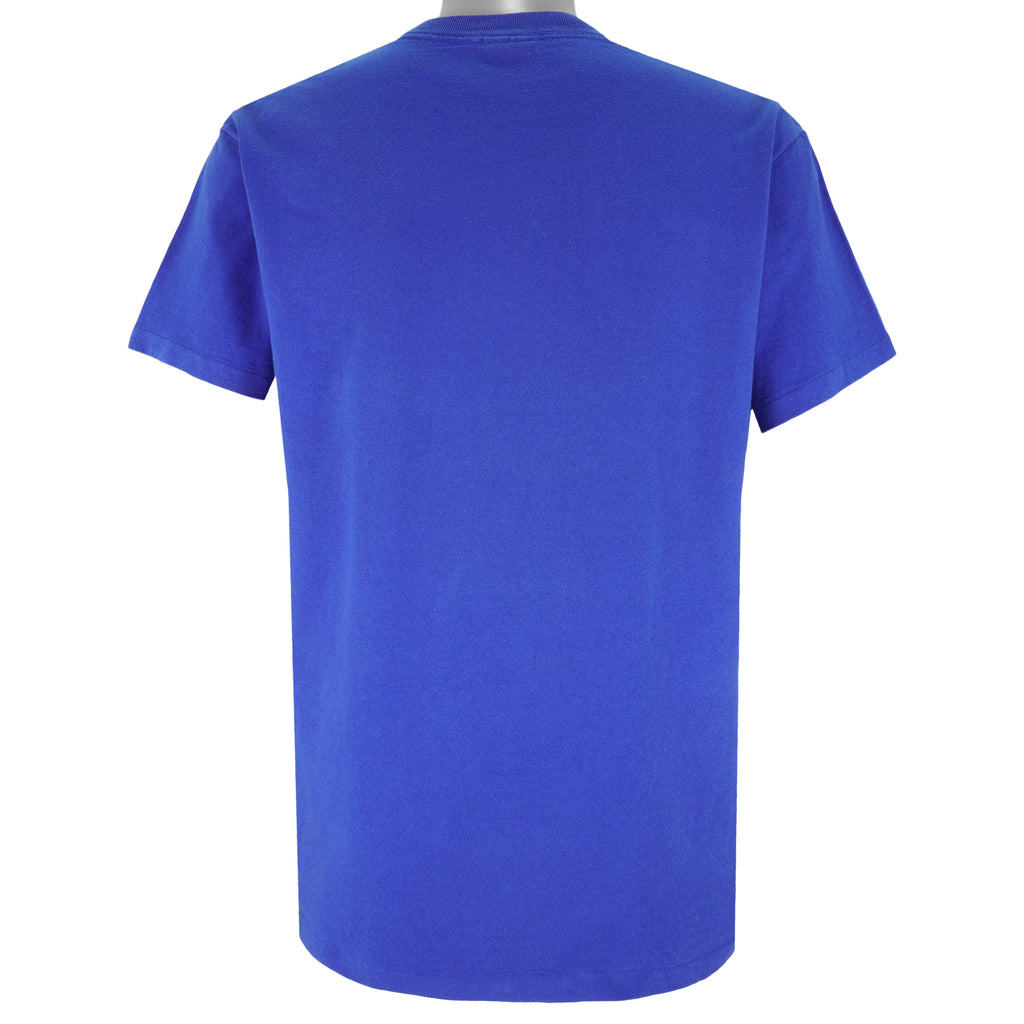 NFL - Blue Buffalo Bills Big Logo T-Shirt 1993 Large Vintage Retro Football