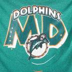 NFL (The Game) - Miami Dolphins T-Shirt 1990s Large Vintage Retro Football
