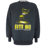 Vintage - Mystery Science Theater 3000 Bite Me Sweatshirt 1990s X-Large Vintage Retro
