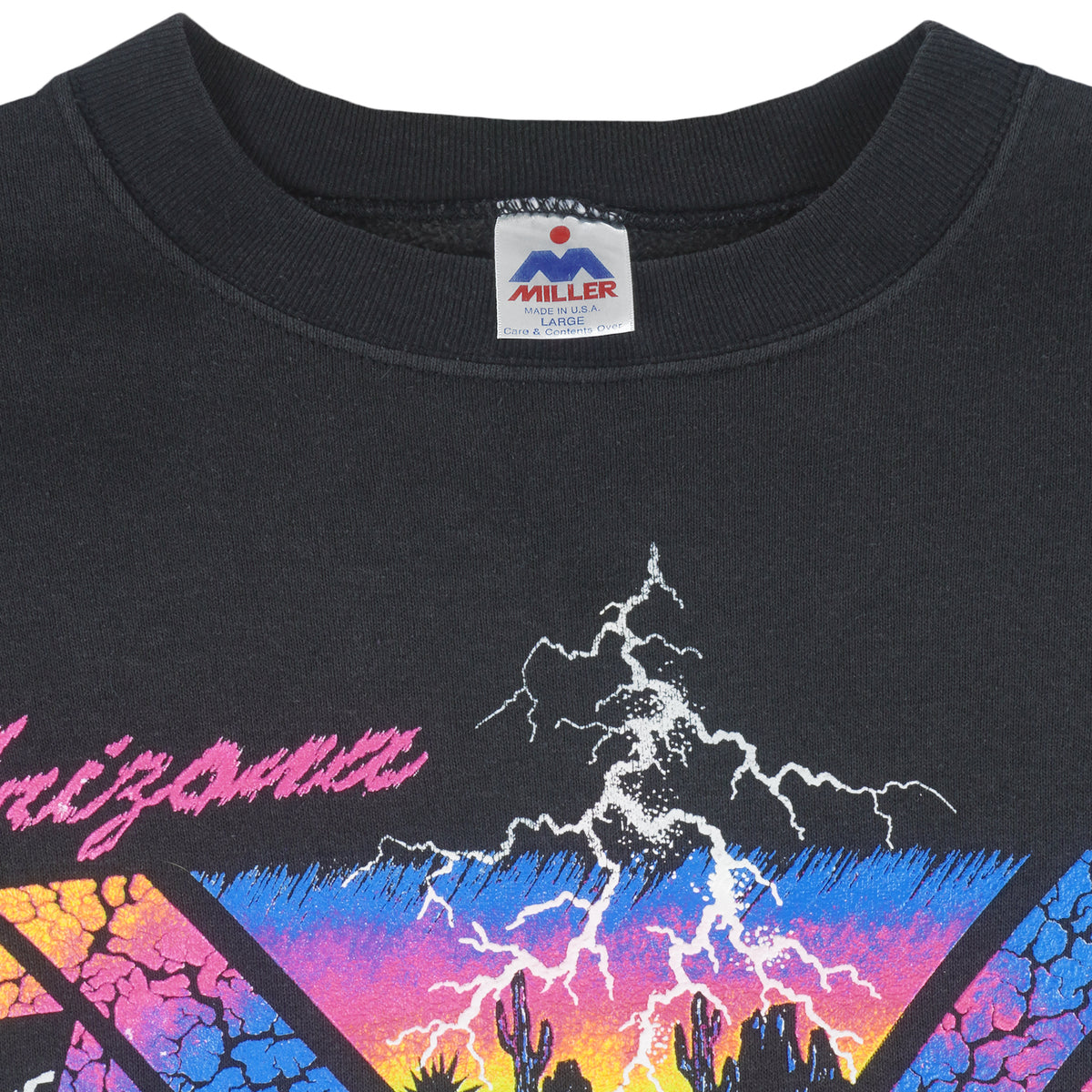 Vintage (Miller) - Strom Arizona Crew Neck Sweatshirt 1990s Large Vintage Retro