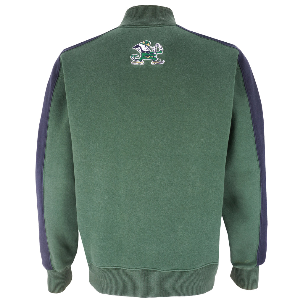 Champion - Notre Dame Fighting Irish Embroidered Sweatshirt 1990s Small Vintage Retro College