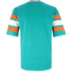 NFL (Logo 7) - Miami Dolphins Football Jersey 1990s Medium Vintage Retro Football