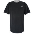 Nike - Black Made In USA Classic Embroidered T-Shirt 1990s X-Large Vintage Retro