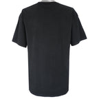 Nike - Black Made In USA Classic Embroidered T-Shirt 1990s X-Large Vintage Retro
