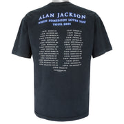 Vintage - Alan Jackson When Somebody Loves You Tour T-Shirt 2001 Large Vintage Retro