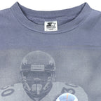 Starter - Denver Broncos Terrell Davis T-Shirt 1990s Large Vintage Retro Football