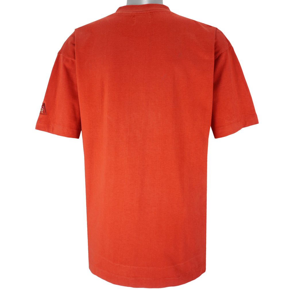 NHL (Softwear) - Montreal Canadiens T-Shirt 1992 Large Vintage Retro Hockey