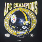 NFL (Salem) - Pittsburgh Steelers Crew Neck Sweatshirt 1995 X-Large Vintage Retro Football