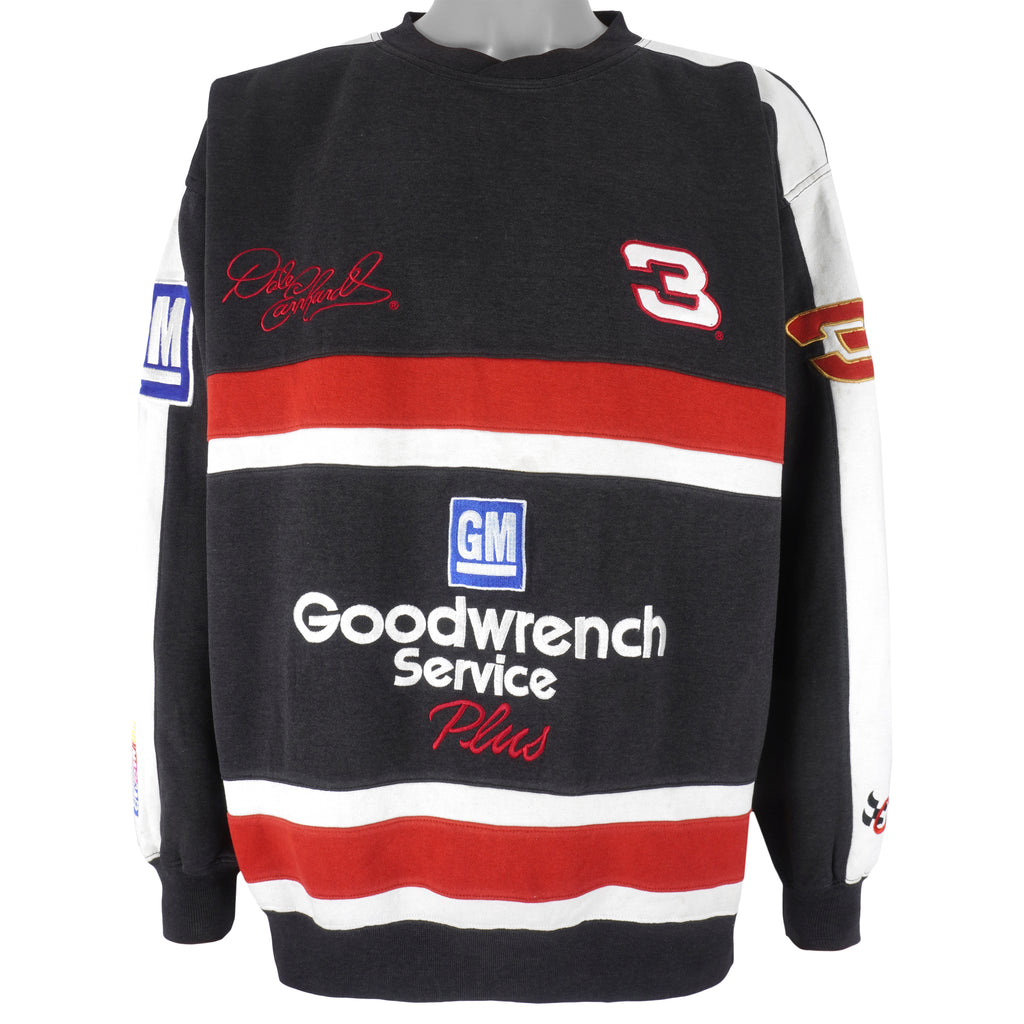 NASCAR - Dale Earnhardt #3 Good Wrench Sweatshirt 1990s X-Large Vintage Retro