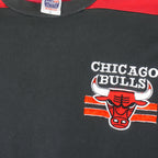 NBA (Miller) - Black Chicago Bulls Win It Crew Neck Sweatshirt 1990s Large Vintage Retro Basketball