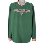 Adidas - Green Milwaukee Bucks Embroidered Windbreaker 1990s X-Large Vintage Retro Basketball