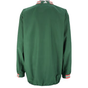Adidas - Green Milwaukee Bucks Embroidered Windbreaker 1990s X-Large Vintage Retro Basketball