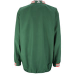 Adidas - Green Milwaukee Bucks Embroidered Windbreaker 1990s X-Large Vintage Retro Basketball