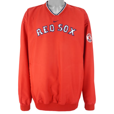 Nike - Boston Red Sox Embroidered Pullover Windbreaker 1990s XX-Large