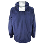 Tommy Hilfiger - Blue 1/4 Zip Hooded Jacket 1990s X-Large Vintage Retro