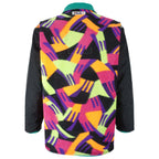 Fila - Pattered Reversible Jacket 1990s Large Vintage Retro