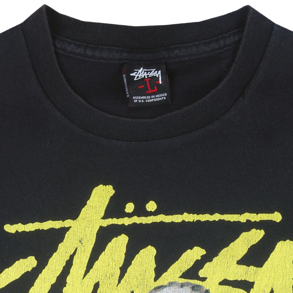 Stussy - International Tribe T-Shirt 1990s Large Vintage Retro