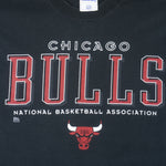 NBA (Pro Player) - Black Chicago Bulls T-Shirt 1990s Large Vintage Retro Basketball