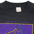 NBA (New Star) - Lakers VS Maccabi T-Shirt 1990 X-Large Vintage Retro Basketball