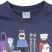 Vintage (2B Wear) - Blue South Park T-Shirt 1998 Large Vintage Retro