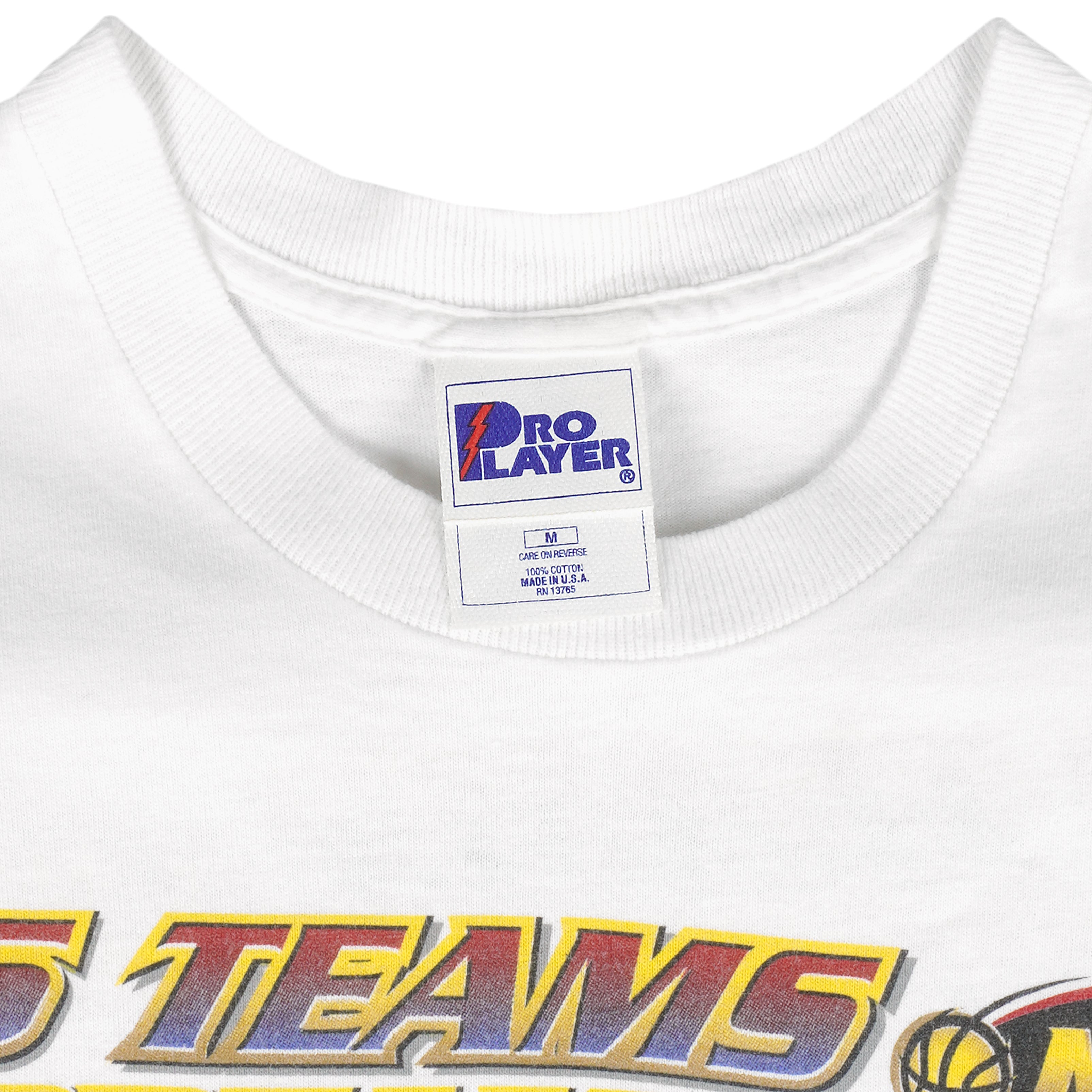 NBA (Pro Player) - 16 Teams 1 Dream Logo Finals T-Shirt 1997 Medium Vintage Retro Basketball