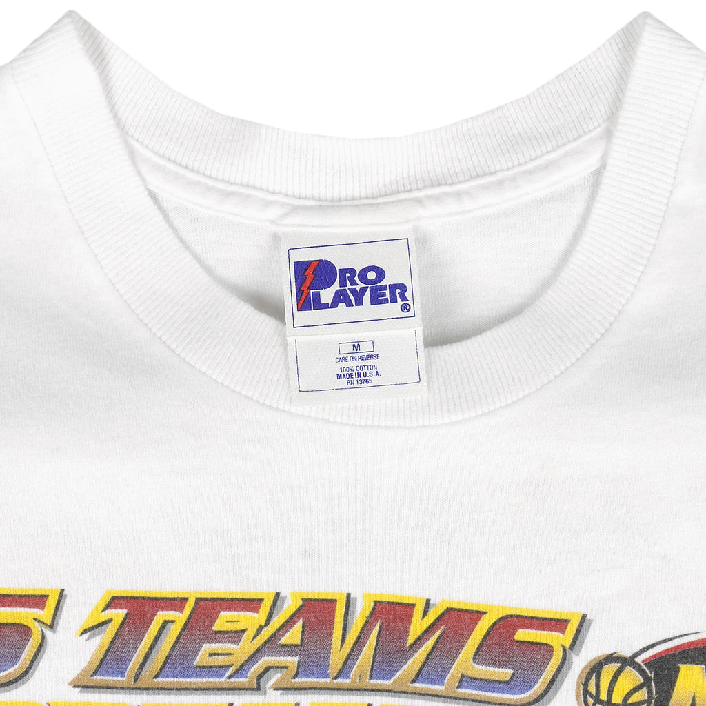 NBA (Pro Player) - 16 Teams 1 Dream Logo Finals T-Shirt 1997 Medium Vintage Retro Basketball