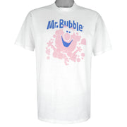 Vintage - Mr. bubble Summer Fashion T-Shirt 1990s X-Large Vintage Retro