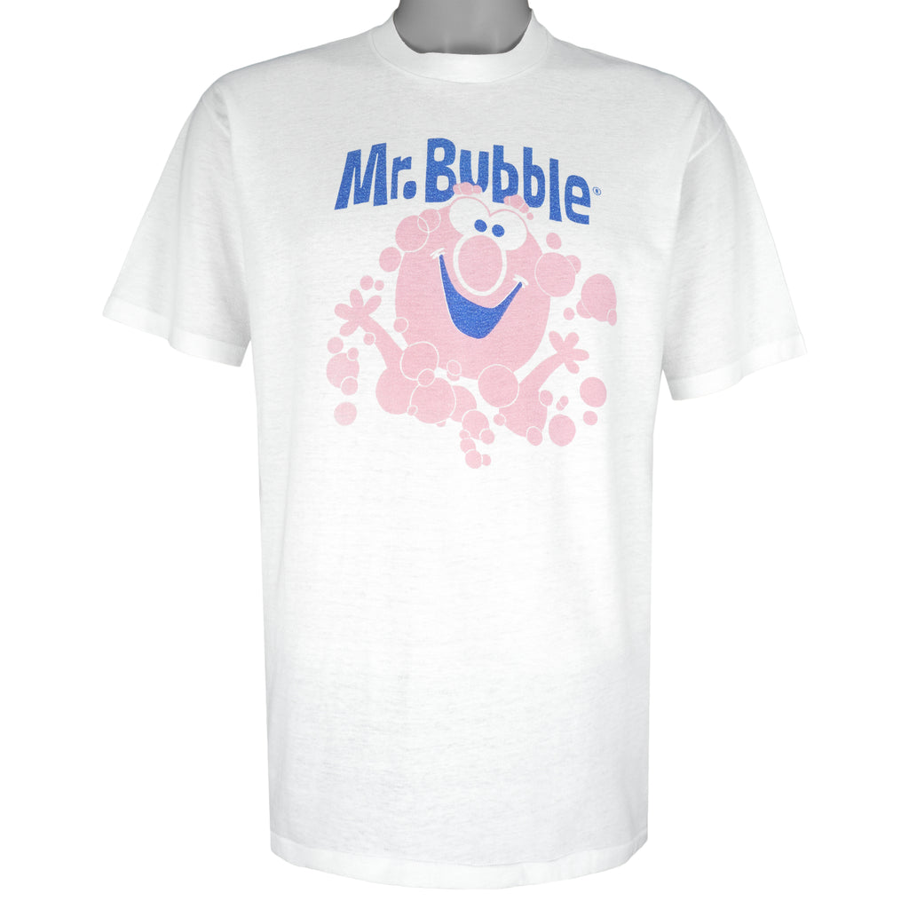 Vintage - Mr. bubble Summer Fashion T-Shirt 1990s X-Large Vintage Retro