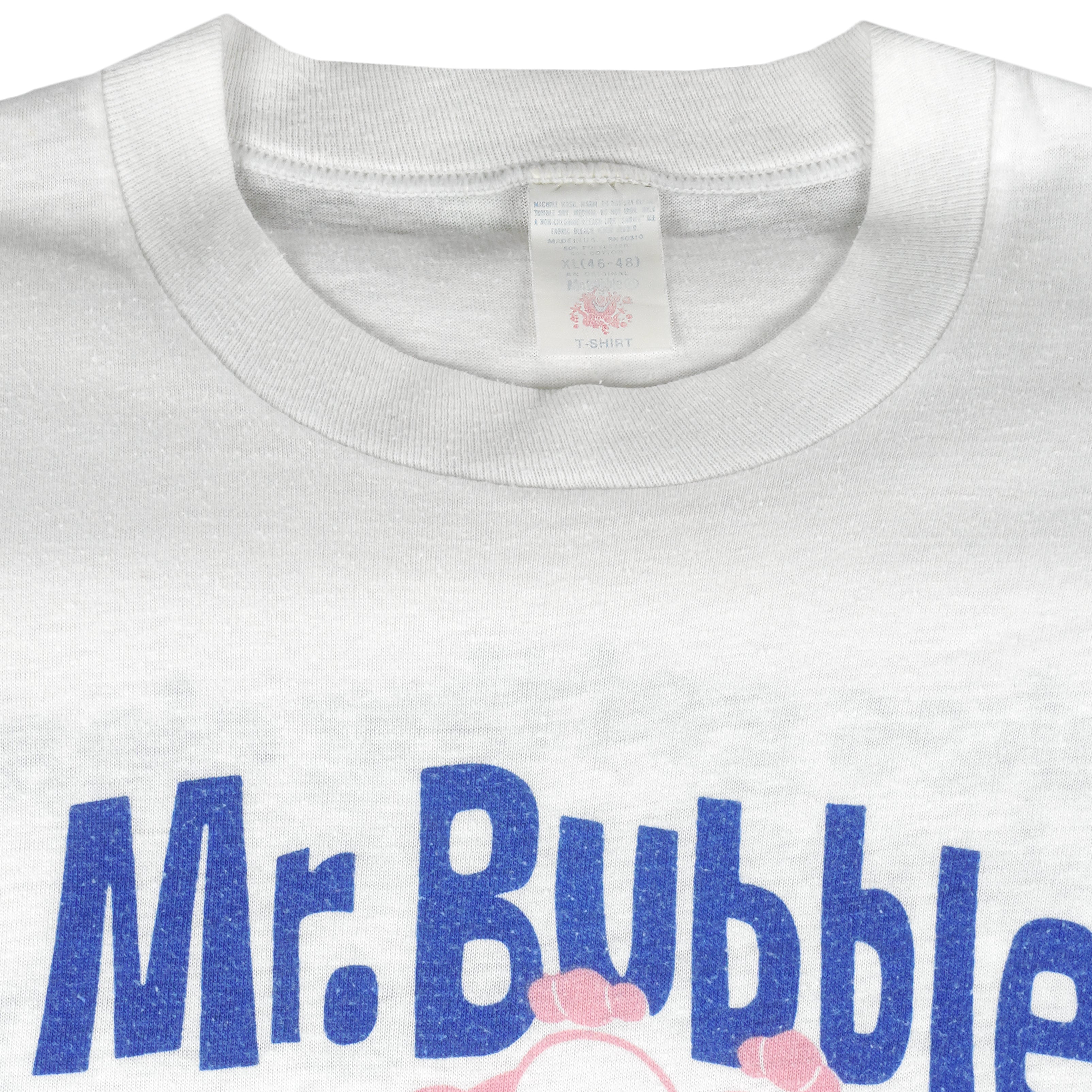 Vintage - Mr. bubble Summer Fashion T-Shirt 1990s X-Large Vintage Retro
