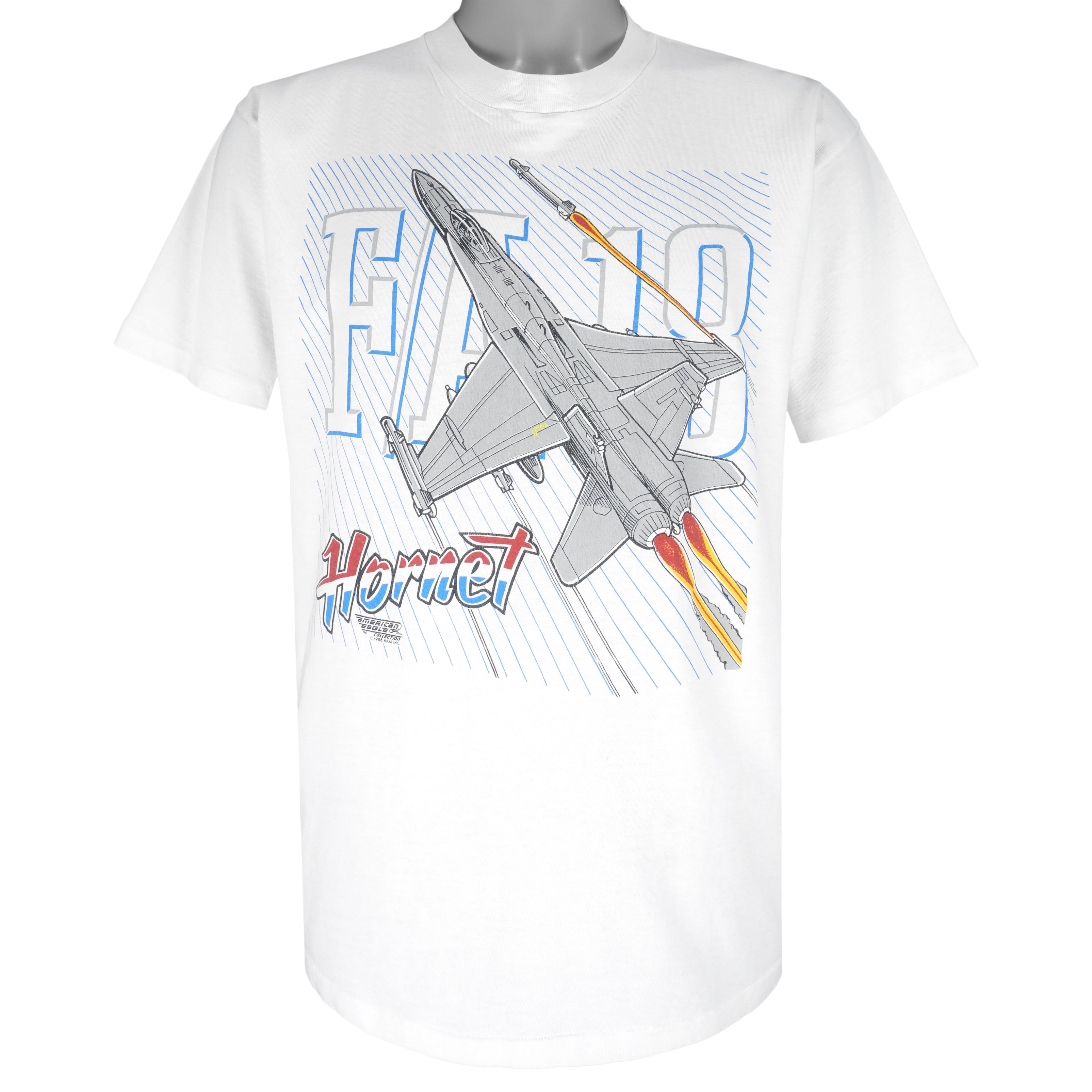Vintage - F/A-18 Hornet T-Shirt 1990 X-Large Vintage Retro