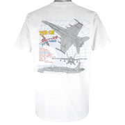 Vintage - F/A-18 Hornet T-Shirt 1990 X-Large Vintage Retro