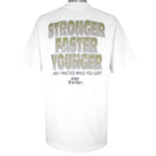 Vintage (No Fear) - Stronger Faster Younger T-Shirt 1990s X-Large Vintage Retro