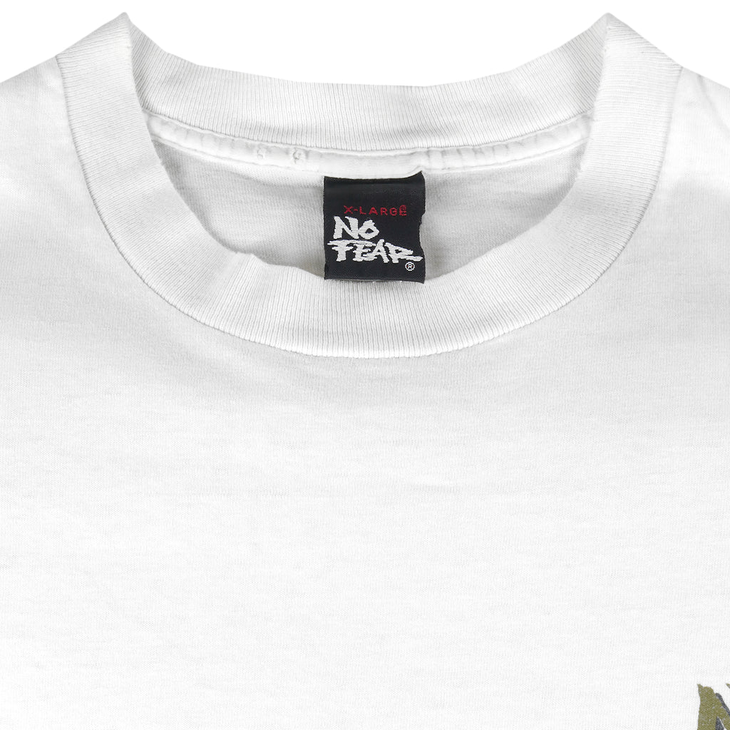 Vintage (No Fear) - Stronger Faster Younger T-Shirt 1990s X-Large Vintage Retro