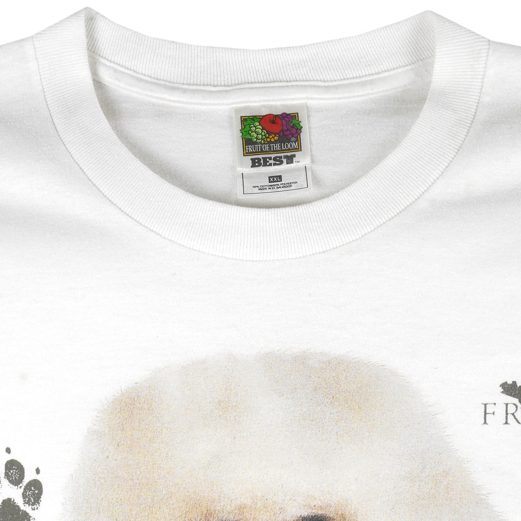 Vintage (Fruit Of The Loom) - Inchon Frise T-Shirt 1990s XX-Large Vintage Retro