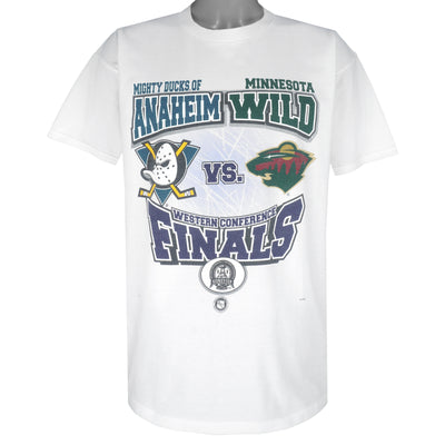 NHL - Mighty Ducks & Wild Western Conference Finals T-Shirt 2003 X-Large