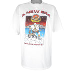 NHL - Vancouver Canucks A New ERA T-Shirt 1990s Large Vintage Retro Hockey