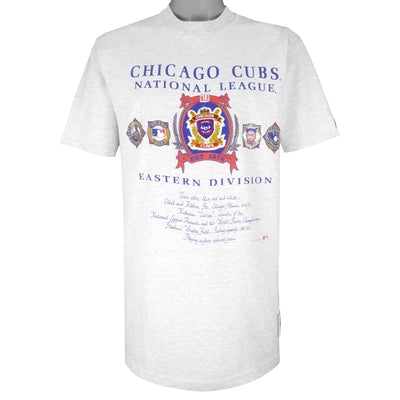 MLB (Nutmeg) - Chicago Cubs Single Stitch T-Shirt 1991 X-Large