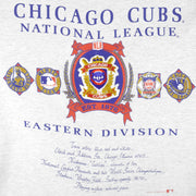 MLB (Nutmeg) - Chicago Cubs Big Logo T-Shirt 1991 X-Large Vintage Retro Baseball