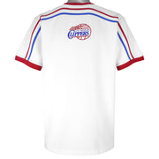NBA - Los Angeles Clippers Embroidered T-Shirt 1990s Large Vintage Retro Basketball
