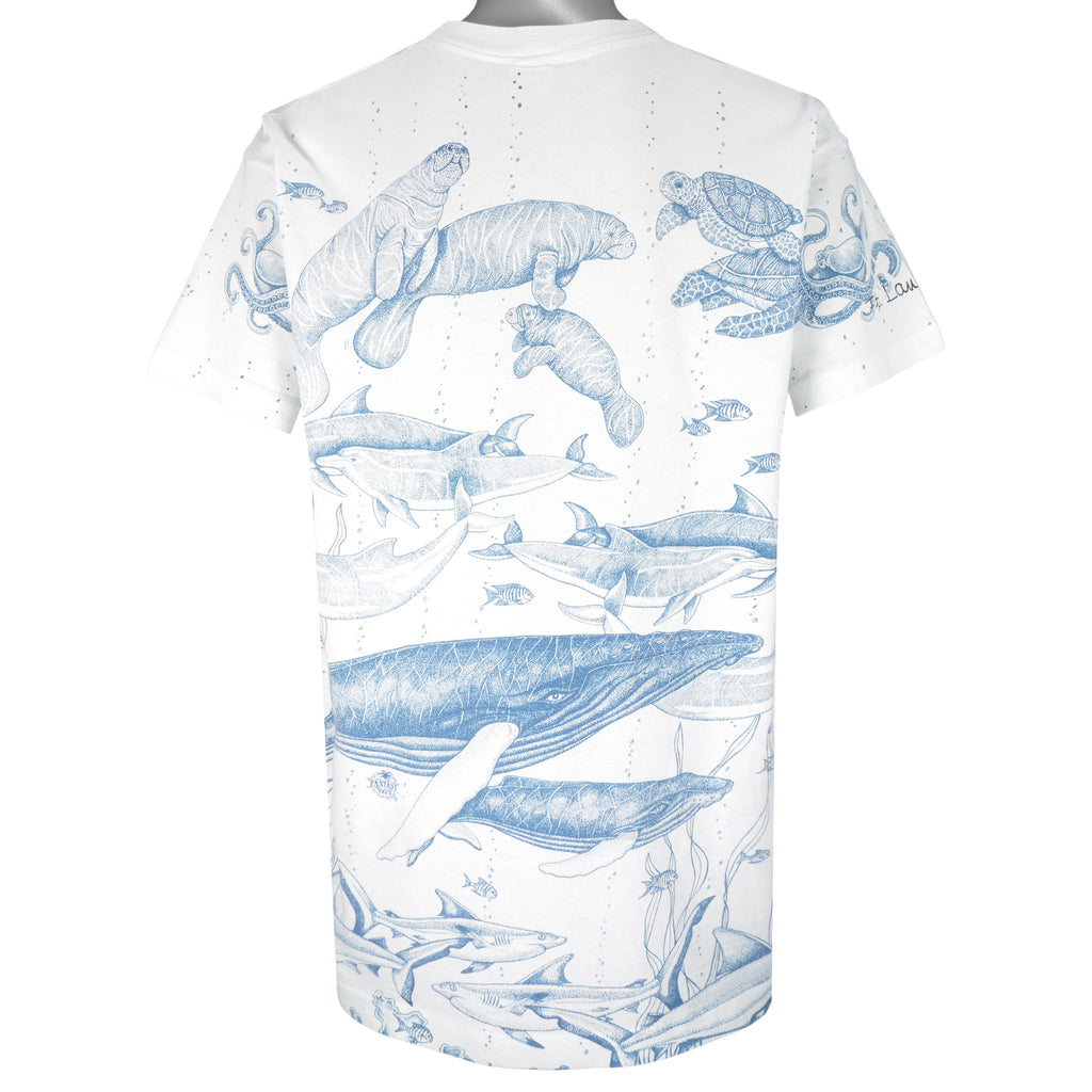 Vintage - Sea World All Over Print T-Shirt 1990s X-Large