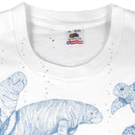 Vintage - Sea World All Over Print T-Shirt 1990s X-Large