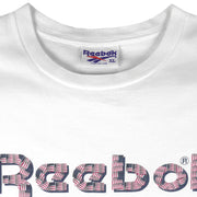 Reebok - Big Logo T-Shirt 1990s X-Large Vintage Retro