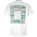 Vintage (Oneita) - The Island OAHU State Of Hawaii T-Shirt 1990 X-Large Vintage Retro