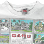 Vintage (Oneita) - The Island OAHU State Of Hawaii T-Shirt 1990 X-Large Vintage Retro