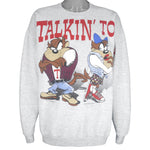 Looney Tunes - You Talkin To Me Crew Neck Sweatshirt 1995 XX-Large