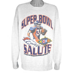 NFL (Delta) - Broncos Super Bowl 23th Salute Sweatshirt 1997 XX-Large Vintage Retro Football