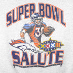 NFL (Delta) - Broncos Super Bowl 23th Salute Sweatshirt 1997 XX-Large Vintage Retro Football